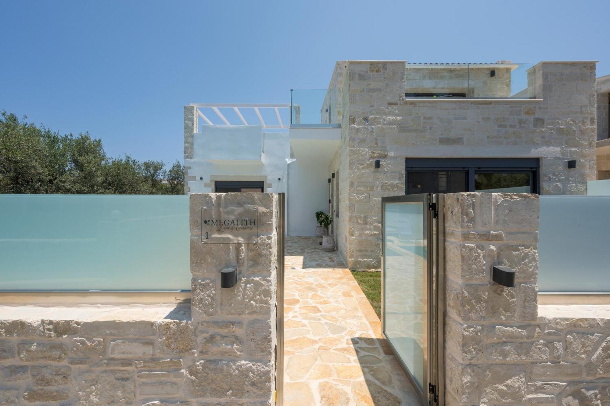 Megalith Villas Agia Marina Dış mekan fotoğraf